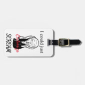 Étiquette À Bagage Pourrait juste hurler Thunder_Cove (Devant horizontal)