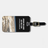 Étiquette À Bagage Poutres De Soleil Au Large De L'Océan Atlantique (Devant horizontal)