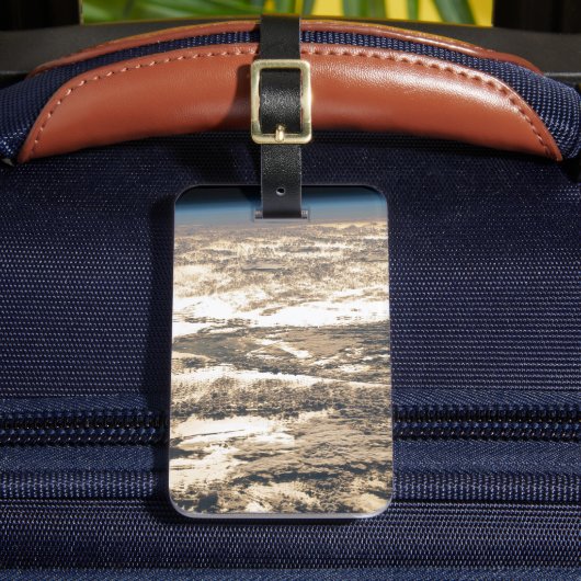 Étiquette À Bagage Poutres De Soleil Au Large De L'Océan Atlantique (Insitu Rectoal 2)