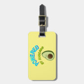 Étiquette À Bagage Powered by Avocado (Devant Vertical)