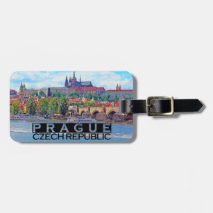 Étiquette À Bagage Prague