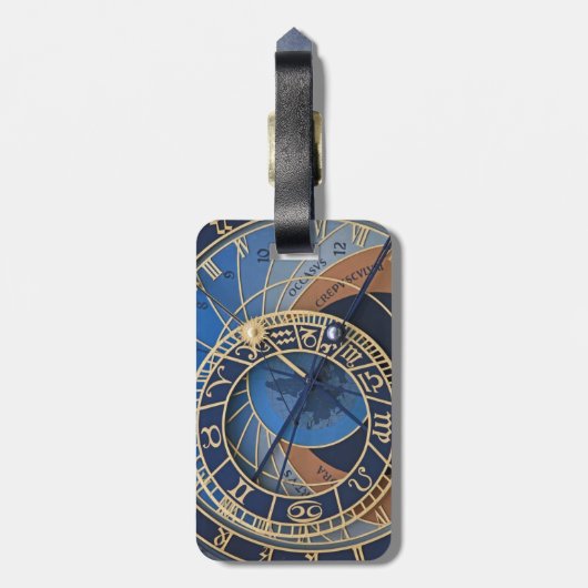 ÉTIQUETTE À BAGAGE PRAGUE (Dos Vertical)