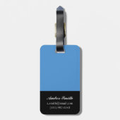 Étiquette À Bagage Pré côtier 2013 (Dos Vertical)