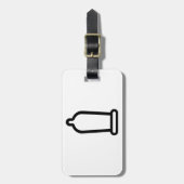 Étiquette À Bagage Préservatif (Devant Vertical)