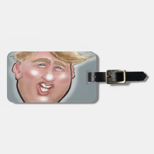 Étiquette À Bagage Président Trump (Devant horizontal)