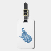 Étiquette À Bagage Presque Ciel Virginie-Occidentale (Devant Vertical)