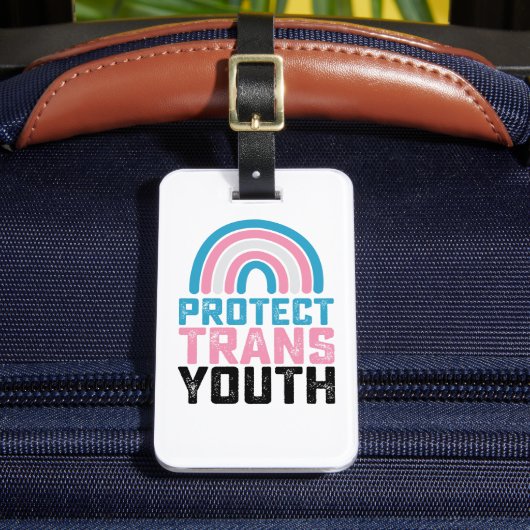 Étiquette À Bagage Pride LGBT Protéger les jeunes transgenres transge (Insitu Rectoal 2)