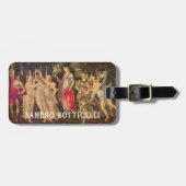 Étiquette À Bagage Primavera, Allégorie du Printemps de Sandro Bottic (Devant horizontal)
