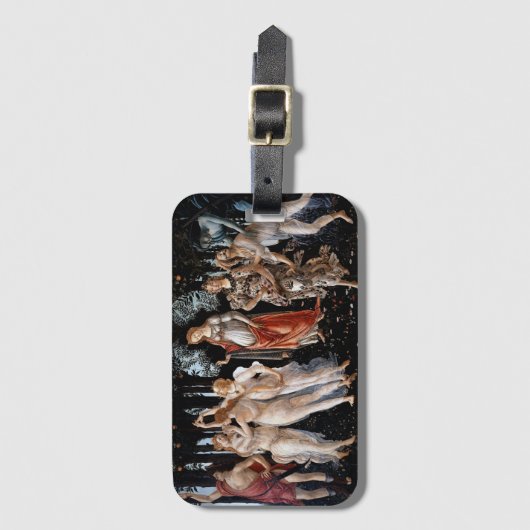 Étiquette À Bagage Primavera Botticelli (Devant Vertical)