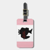 Étiquette À Bagage Princesse Big Soeur Meilleur Ami (Devant Vertical)