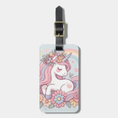 Étiquette À Bagage Princesse Blossom (Devant Vertical)