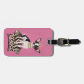 Étiquette À Bagage Princesse de Chihuahua (Devant horizontal)