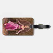 Étiquette À Bagage Princesse de conte de fées (Dos horizontal)
