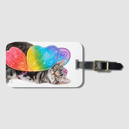 Étiquette À Bagage Princesse Kitten (Devant Horizontal)