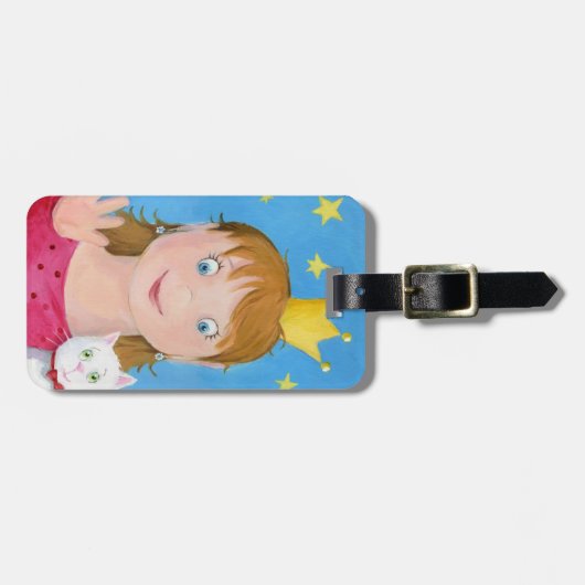 Étiquette À Bagage Princesse Luggage Tag (Devant horizontal)