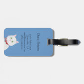 Étiquette À Bagage Princesse Luggage Tag (Dos horizontal)