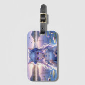 Étiquette À Bagage Princesse Mystical Water Catgirl (Devant Vertical)