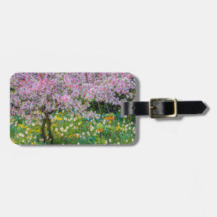 Étiquette À Bagage Printemps dans le jardin de Claude Monet