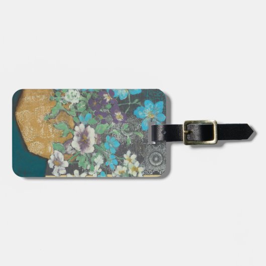 Étiquette À Bagage Printemps riche I (Devant horizontal)