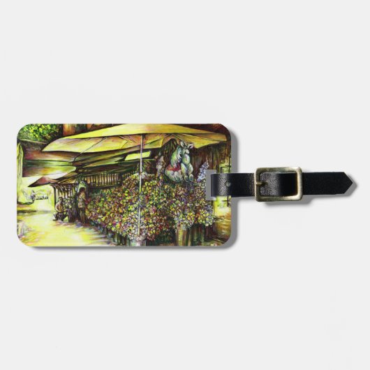 Étiquette À Bagage Pris la possession d'options (Devant horizontal)