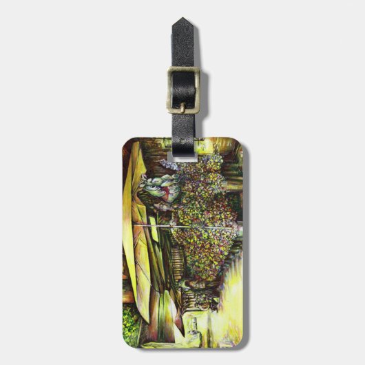 Étiquette À Bagage Pris la possession d'options (Devant Vertical)