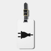 Étiquette À Bagage Prise (Devant Vertical)