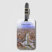 Étiquette À Bagage Prizren Kosovo City View (Devant Vertical)