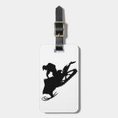 Étiquette À Bagage PRO traîneau (Devant Vertical)