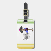 Étiquette À Bagage Problème avec le pool de gènes (Devant Vertical)