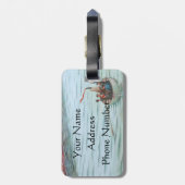 Étiquette À Bagage Procès de mer de RMS Titanic (Dos Vertical)