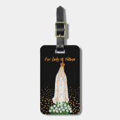 Étiquette À Bagage Procession de Notre-Dame de Fatima aux bougies (Devant Vertical)