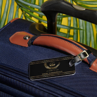Étiquette À Bagage Procureur - Customisé