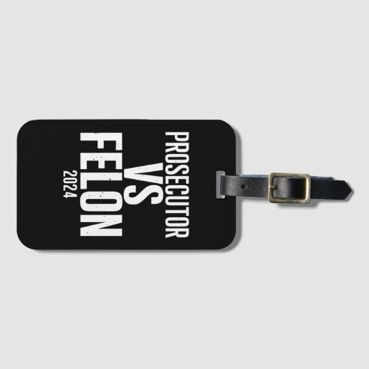 Étiquette À Bagage Procureur Vs Felon 2024 (Devant Horizontal)