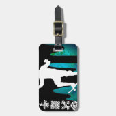 ÉTIQUETTE À BAGAGE PRODUITS SKATEBOARD (Devant Vertical)