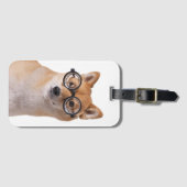 Étiquette À Bagage Professeur Barkley - étiquette de bagage avec le (Devant Horizontal)