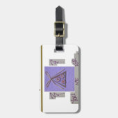 Étiquette À Bagage Professeur, vous m'apprenez à espérer pour le meil (Devant Vertical)