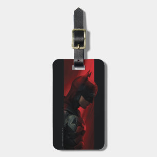 Étiquette À Bagage Profil Batman Red Bar