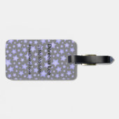 Étiquette À Bagage Profil sous convention astérisque (Dos horizontal)