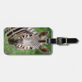 Étiquette À Bagage Profil Zebra (Devant horizontal)
