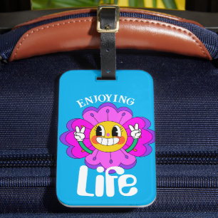 Étiquette À Bagage Profiter de la vie