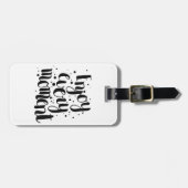 Étiquette À Bagage Profitez de chaque instant 2 (Devant horizontal)