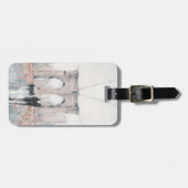 Étiquette À Bagage Promenade matinale - New York (Devant horizontal)