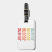 Étiquette À Bagage Promenez-vous dans une aventure inoubliable avec (Devant Vertical)