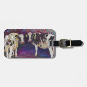 Étiquette À Bagage Protection des vaches 2011 (Devant horizontal)