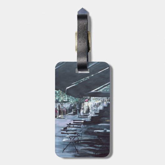 Étiquette À Bagage Protégé par le soleil du milieu du matin (Dos Vertical)