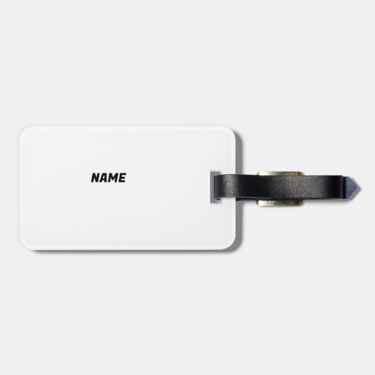 Étiquette À Bagage Prov. 27:17 Iron Sharpens Iron Grunge Version (Dos horizontal)