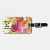 Étiquette À Bagage Prune de Pattys (Devant horizontal)