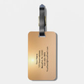 Étiquette À Bagage Psaume 30:5 Joie arrive le matin Bible Verse (Dos Vertical)