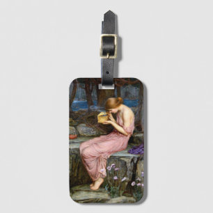 Étiquette À Bagage Psyche Ouverture de la boîte d'or peinture de la c