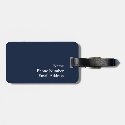 Étiquette À Bagage Pub de Londres (Dos horizontal)